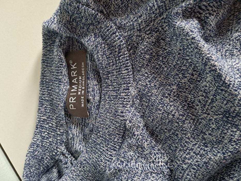 Sweterek niebieski męski Primark