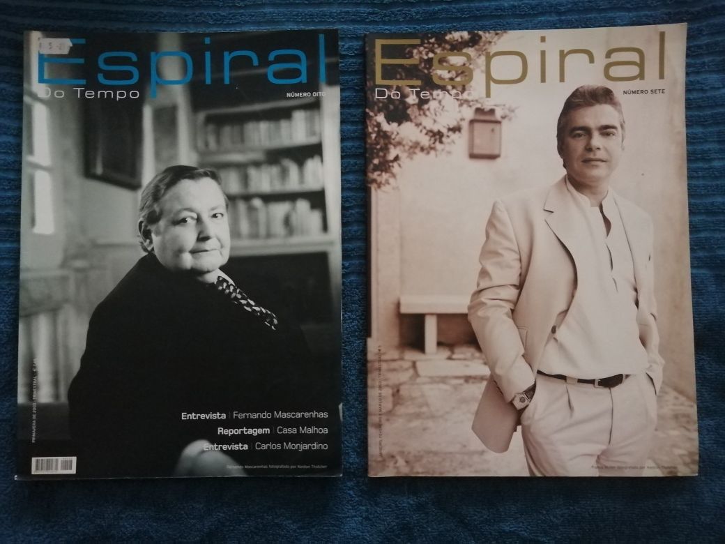 27 Revistas de relógios - Espiral do tempo