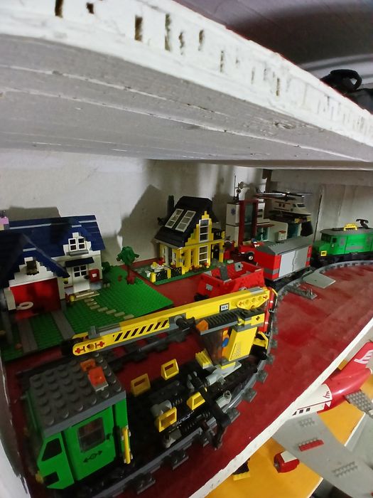Troco Legos Comboio Aeroporto Vivendas etc.