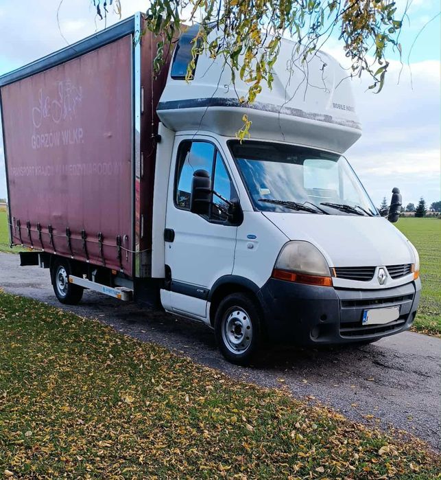 Renault Master 2,5d - Rok: 2007 - Plandeka 2,25sz. x 4,25dł.x 2,25wys.