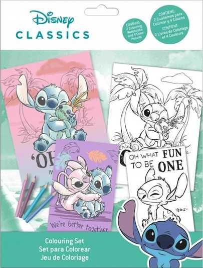 DISNEY LILO & STITCH Zestaw Do Kolorowania Nowy Poznań