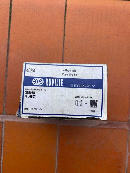 Подшипник ступицы задней на Фиат Дукато 4084 Ruville, EVR4084