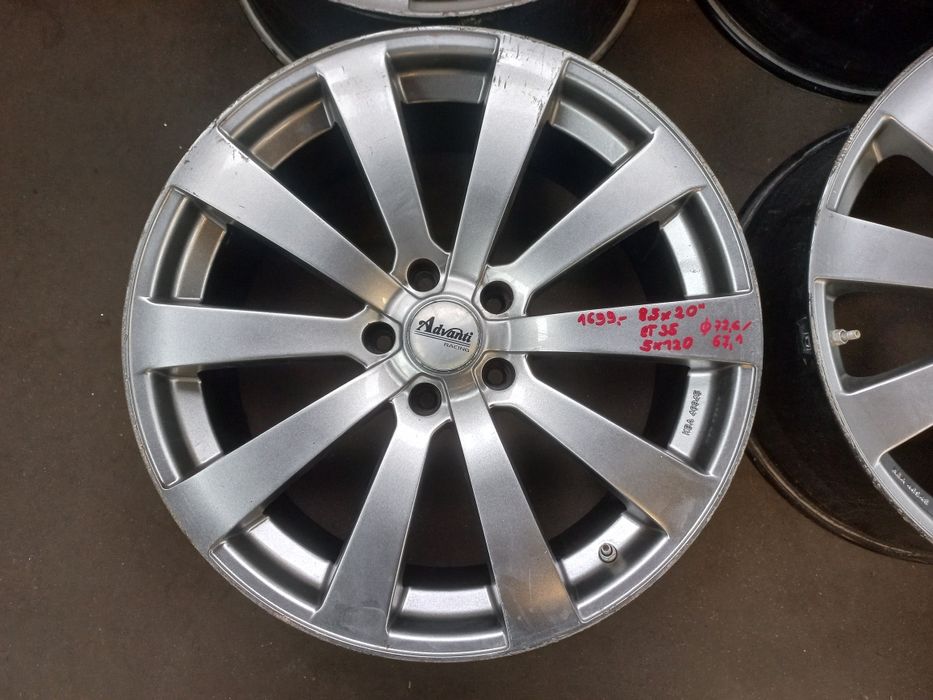 Alufelgi 20" 5x120 do Opel Insignia, VW T5 i T6, BMW