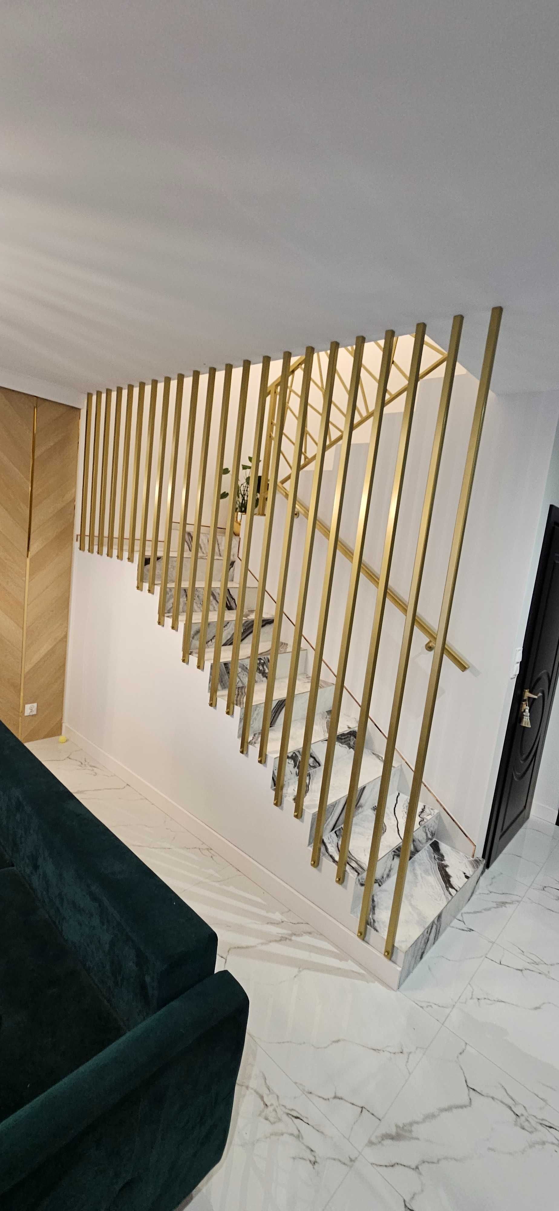 Balustrady szklane, balustrady ze stali nierdzej