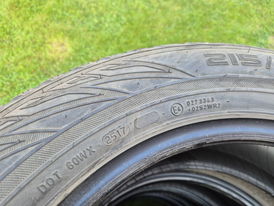 Opony zimowe Nokian WR SUV3 215/65R17 4szt. 7mm bieżnika!