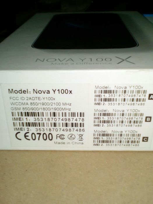 Не рабочий телефон Doogee Nova Y100x