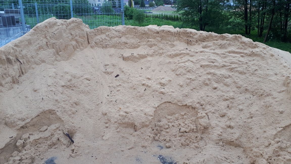 Piach, żwir, kruszywa