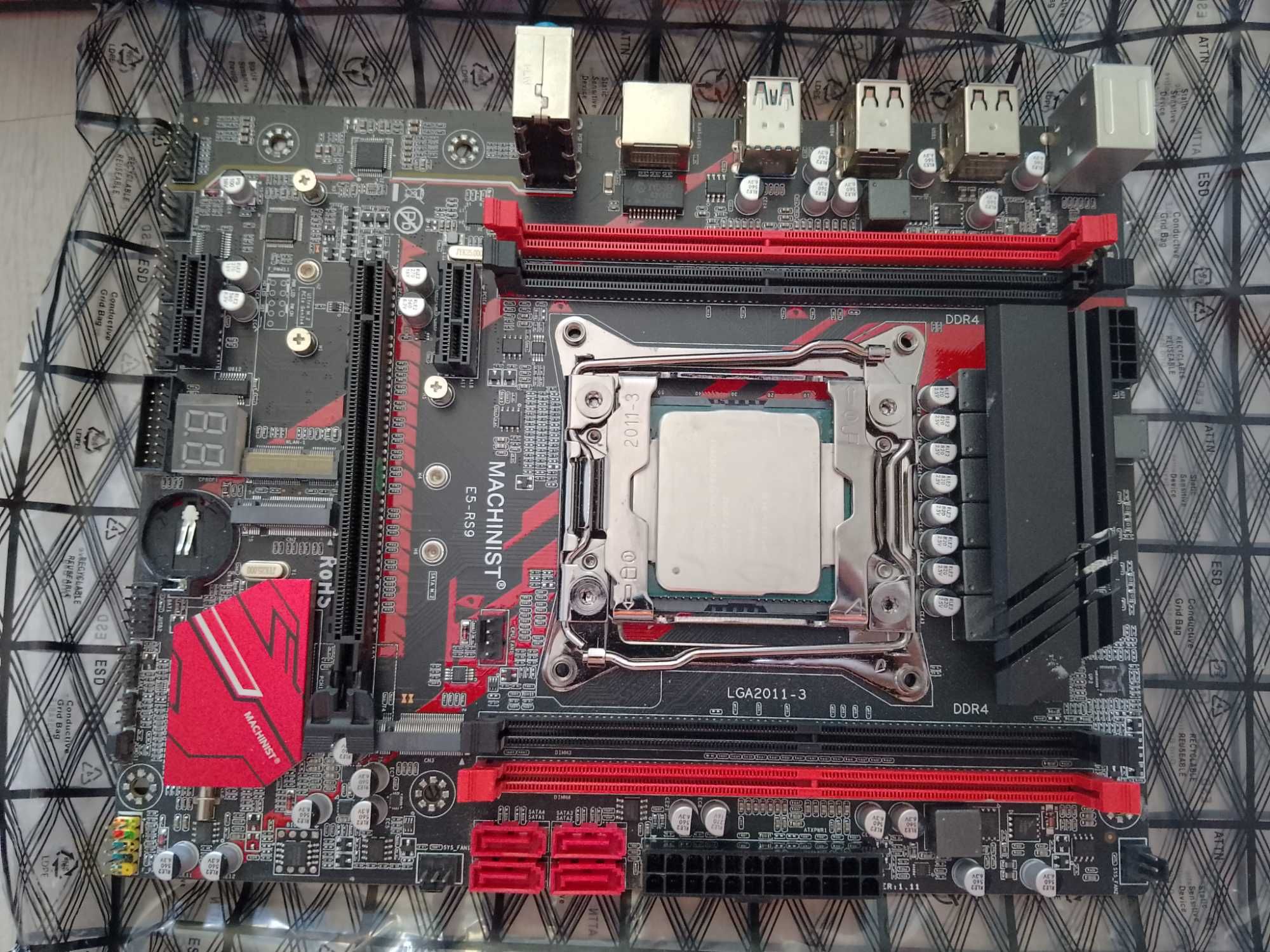 Комплект Machinist RS9 (X99, LGA 2011-3, 2620v3, 16GB DDR4)