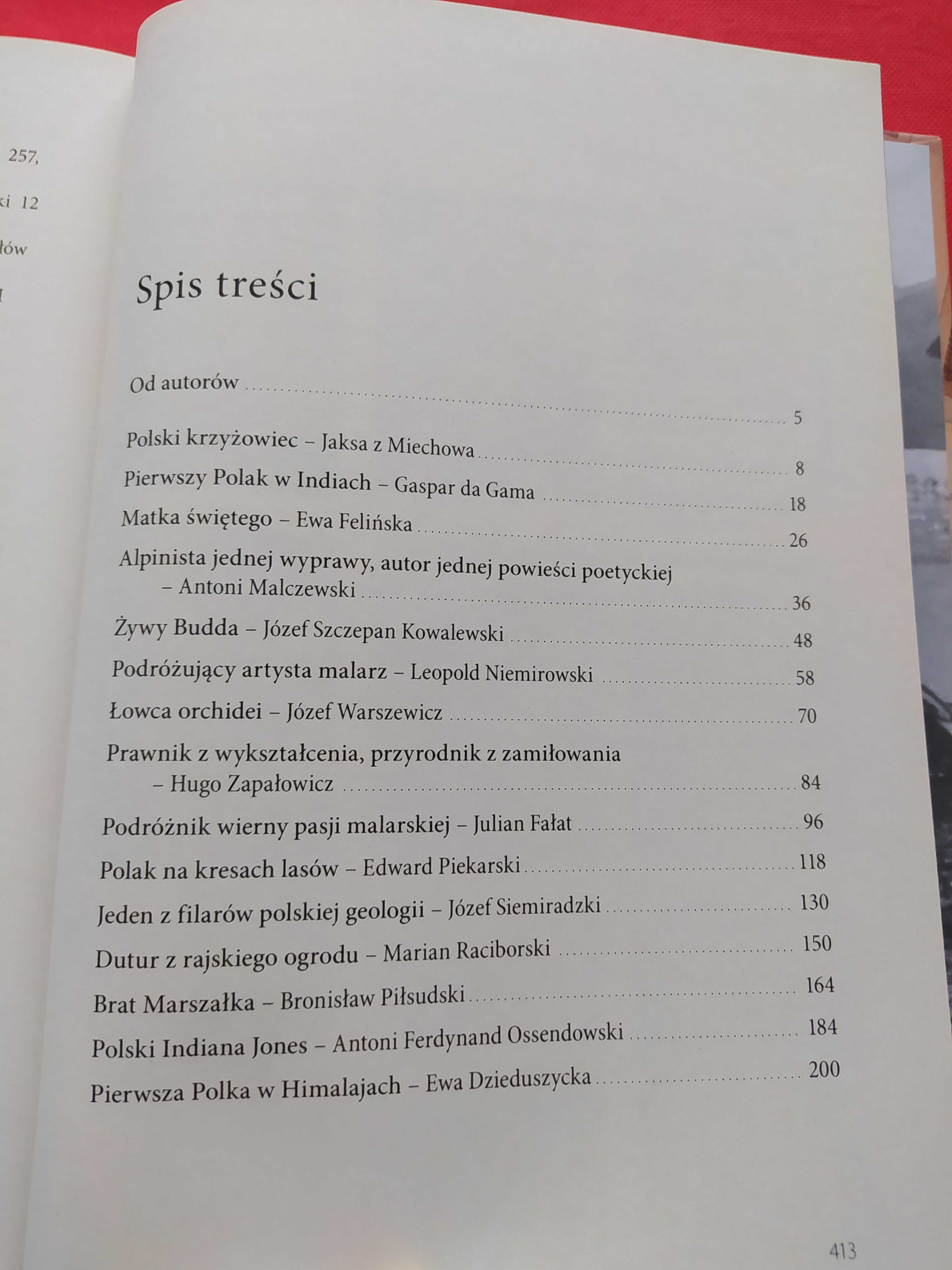 Książka, Wybitni polscy odkrywcy i podróżnicy, biografie