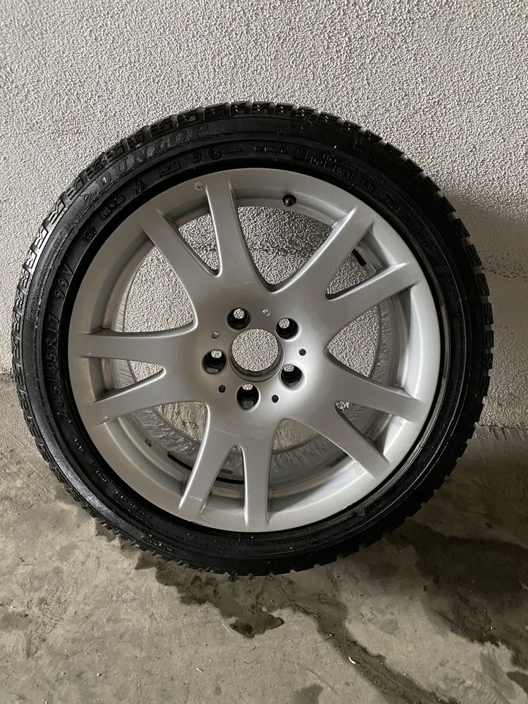 4 Jantes 5x112 originais Mercedes 17” com pneus