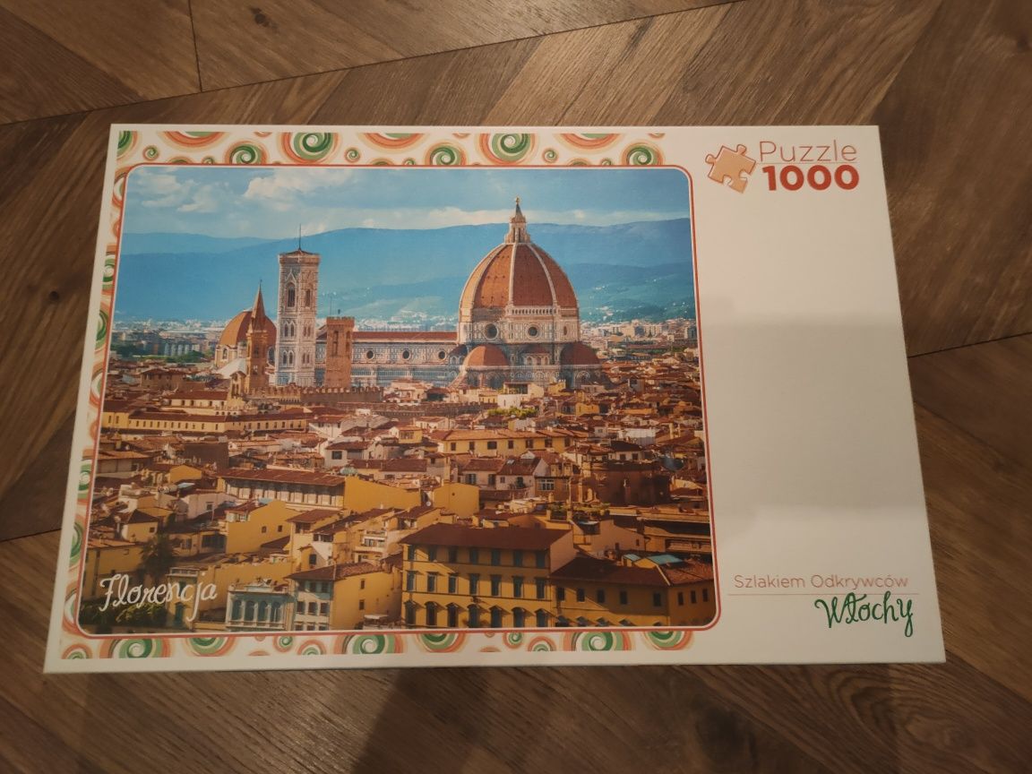 Puzzle 1000 elementów zestaw Włochy