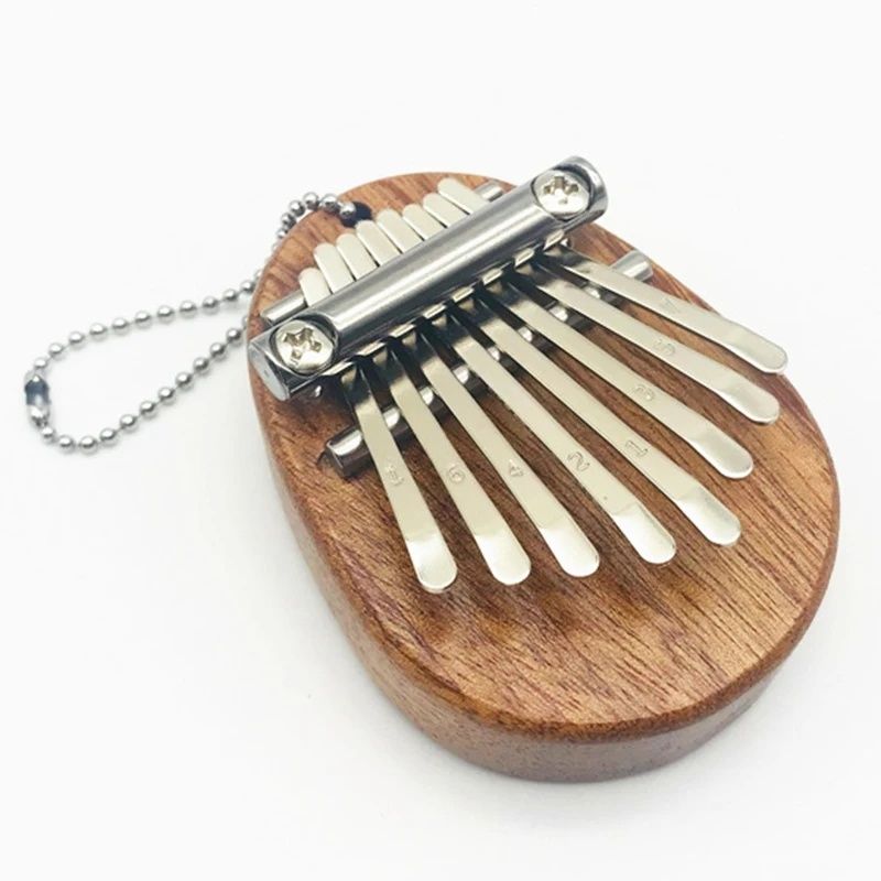 8 klawiszy kalimba kciuk fortepian sapele instrument