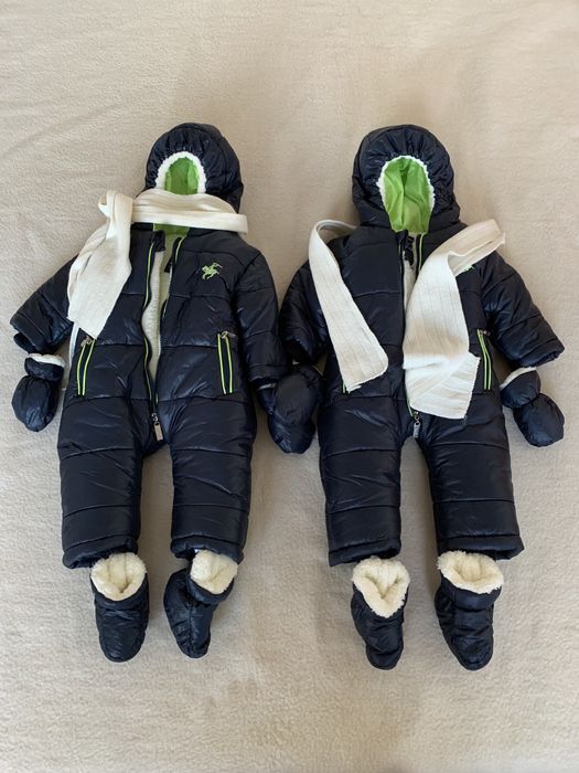 Дитячий зимовий комбінезон 6-9 міс