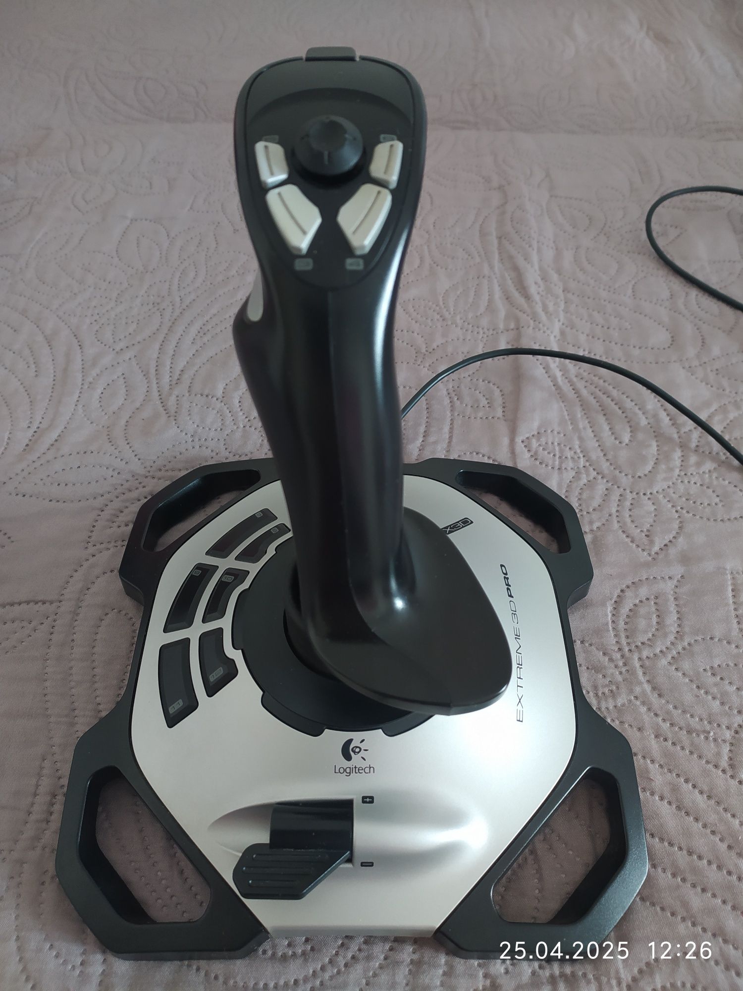 Logitech extreme 3D PRO twist handle joystick