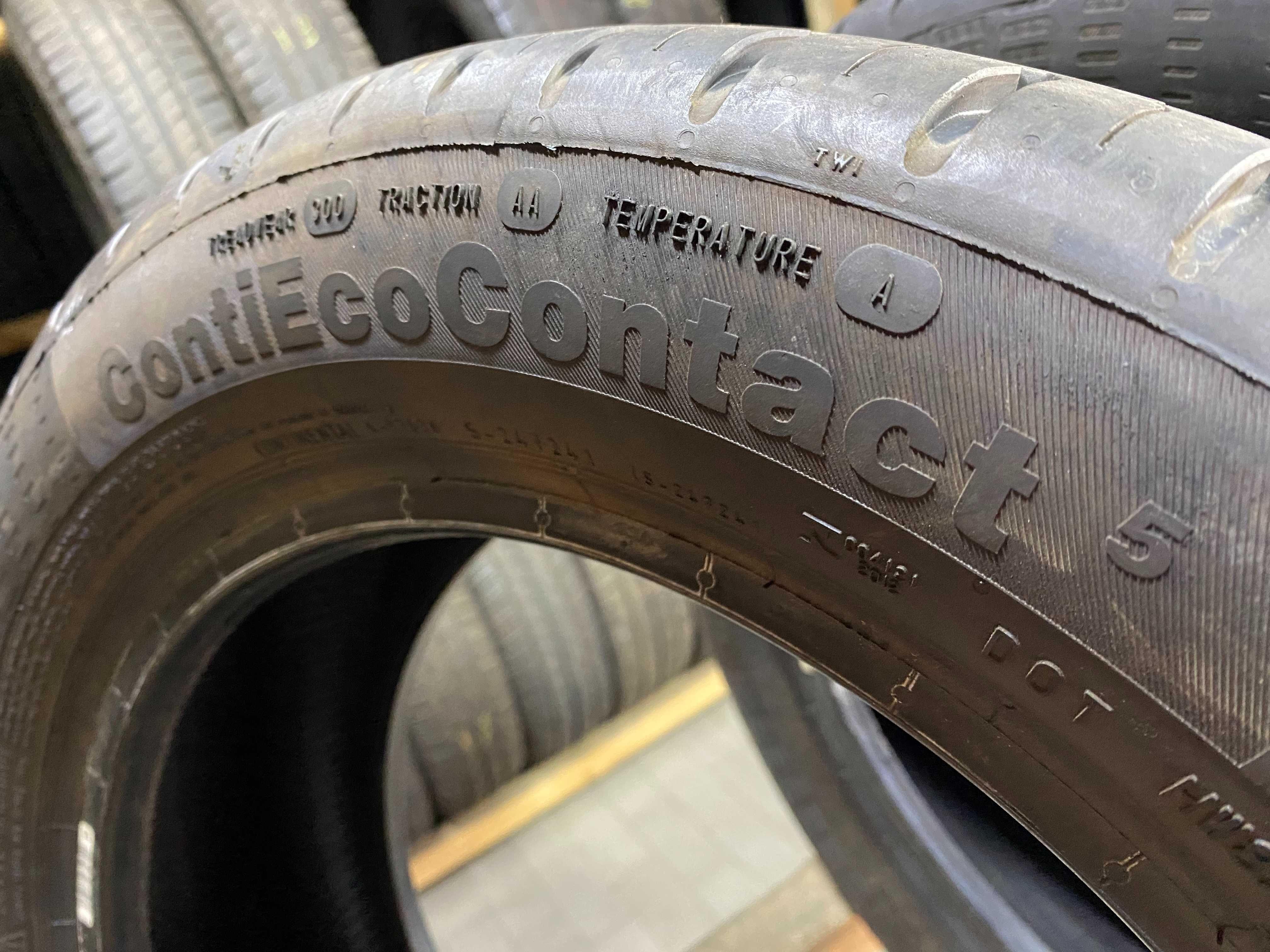 Літні шини 185/55R15 Continental ContiEcoContact5 7.5мм 18рік