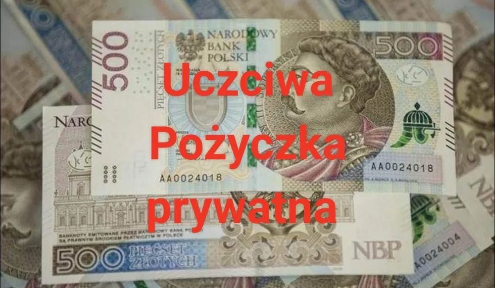 Dyskretna, bardzo szybka 100% natychmiastowa pożyczka prywatna bez BIK