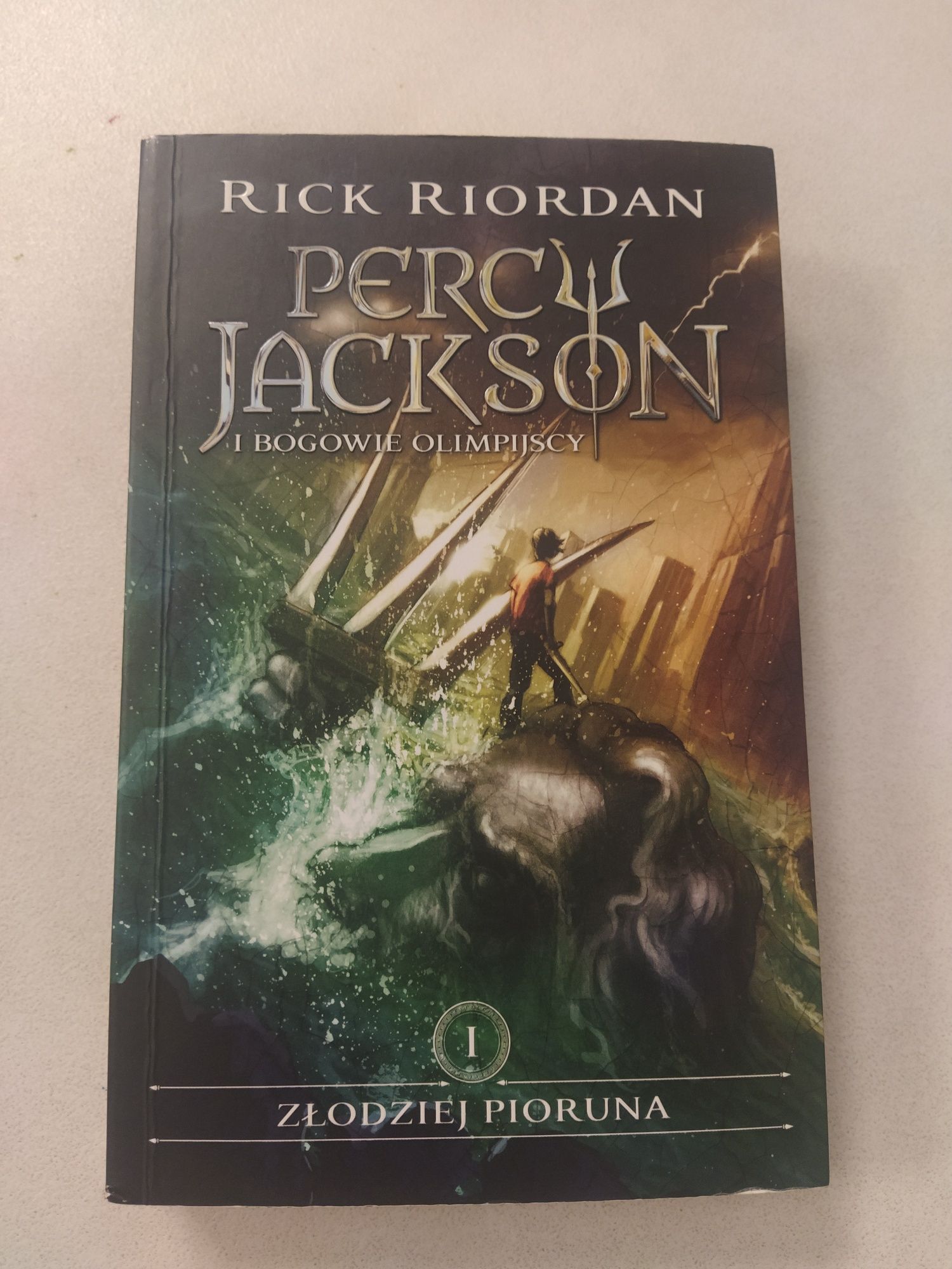 Książka Złodziej pioruna Rick Riordan
