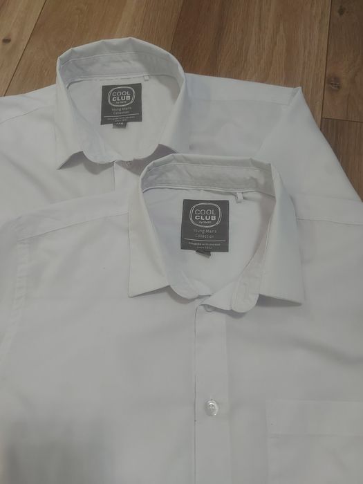 Koszule białe dla chłopca rozm.170cm Smyk Cool Club
