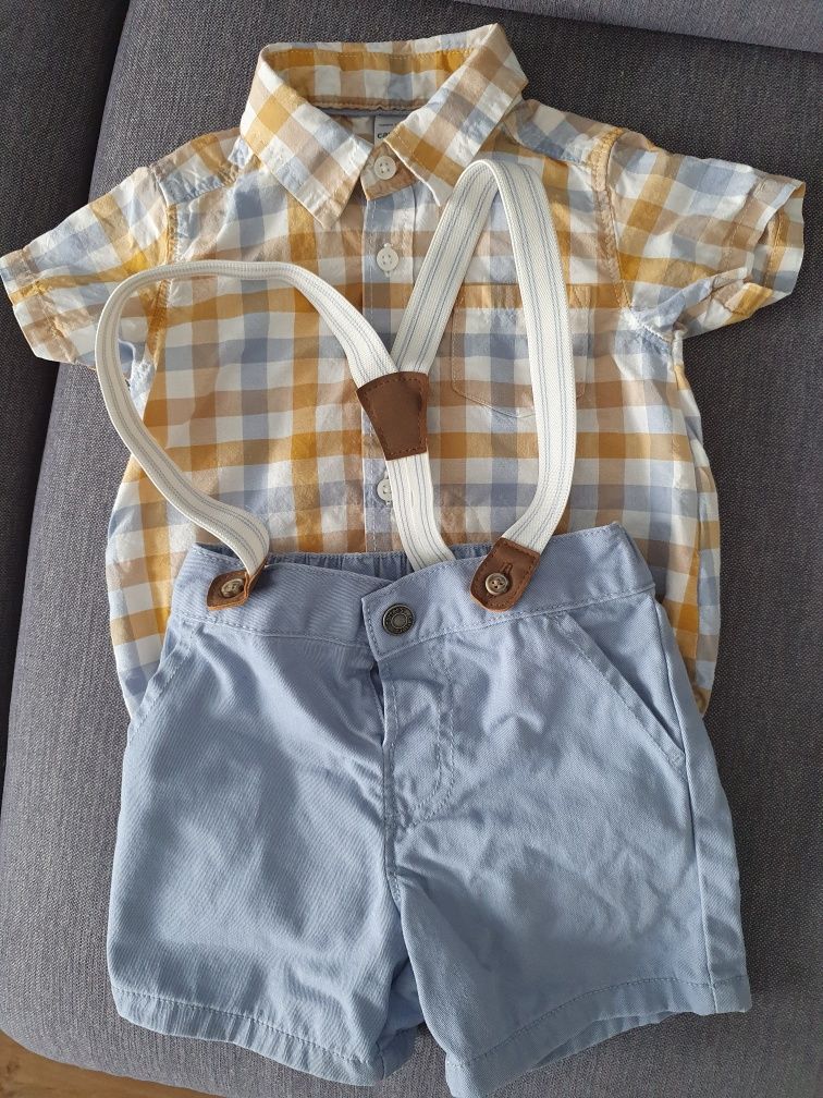 Zestaw body i spodenki marki Carter's