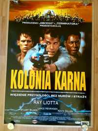 Plakat filmowy KOLONIA KARNA/Ray Liotta/Oryginał z 1994 roku.