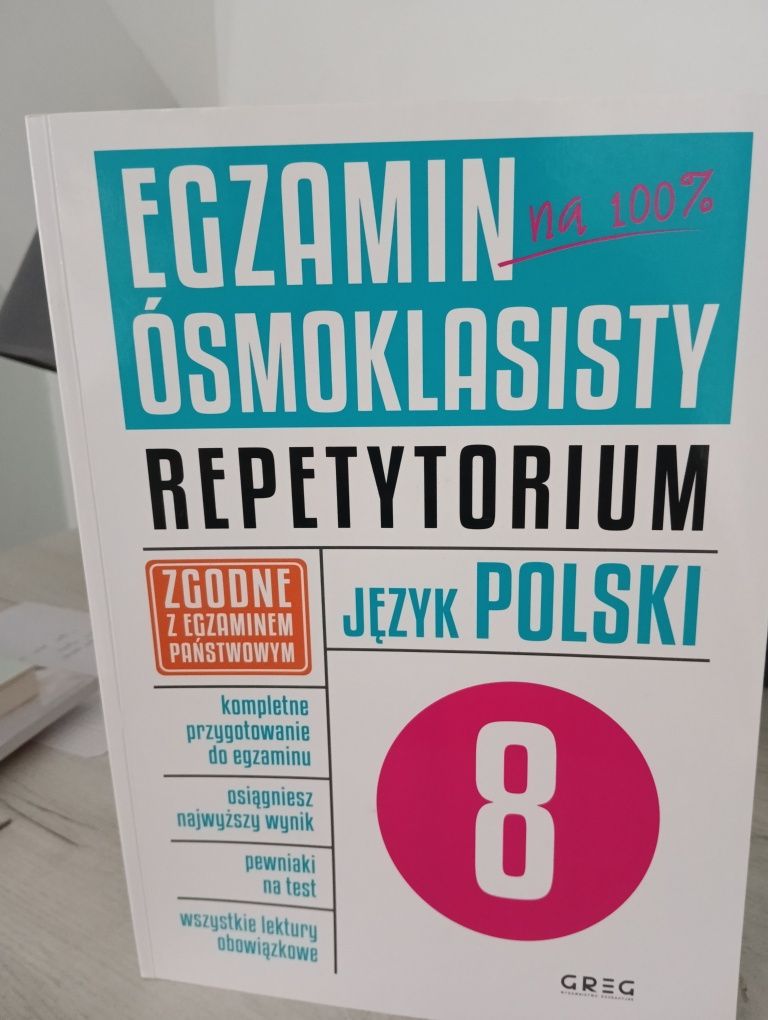 Język polski REPETYTORIUM egzamin ósmoklasisty