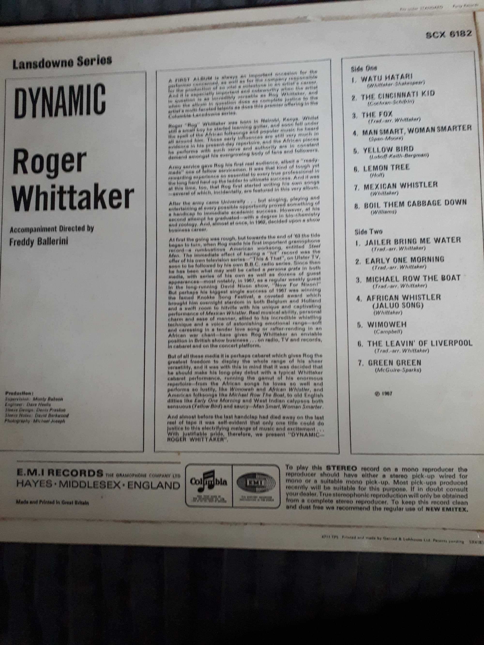 Roger Whittaker Dynamic