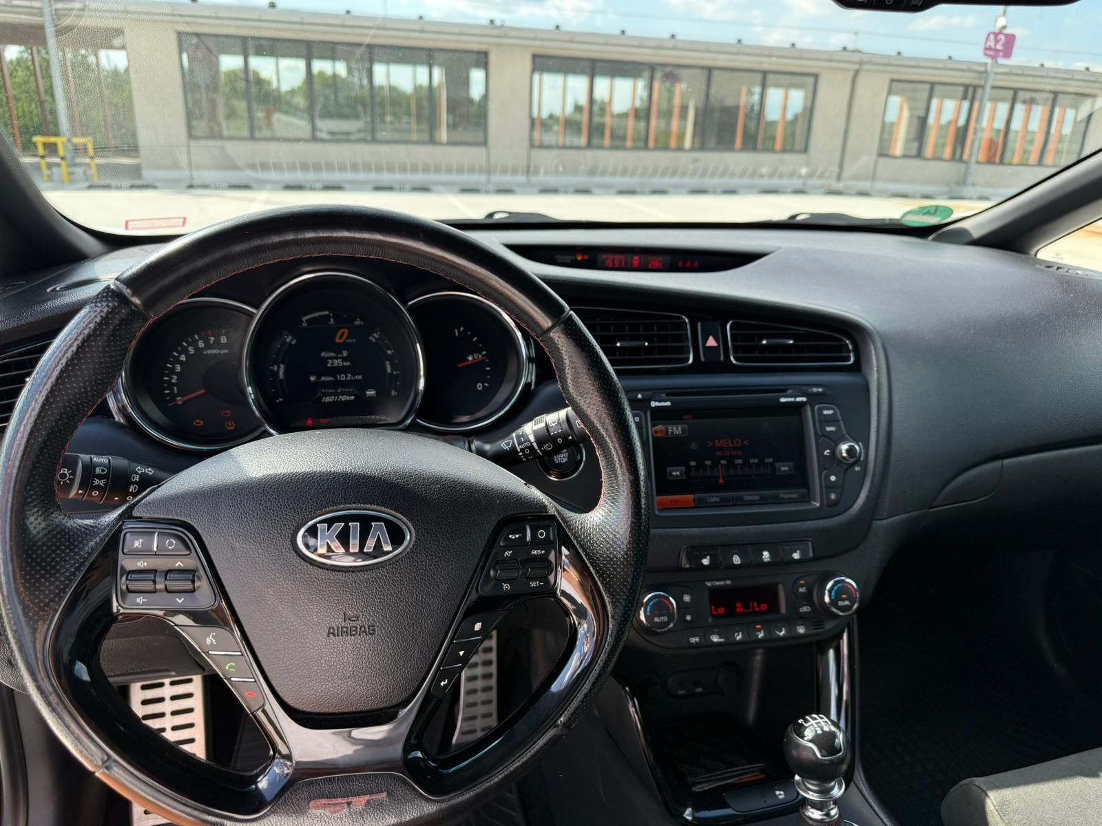 Kia Ceed Gt 1.6T-Gdi 204km,xenon,panorama,biała perła