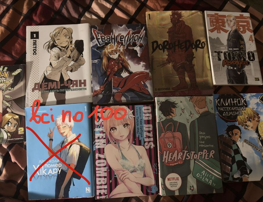 Манга по аніме/колекційні