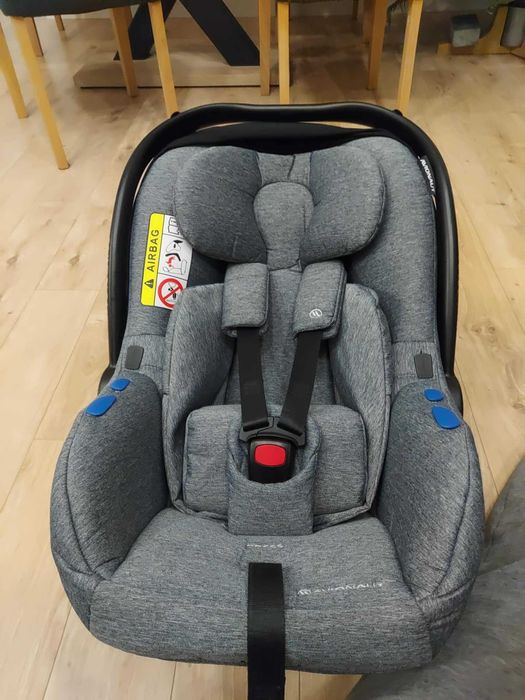 Fotelik Avionaut Pixel U.01 Grey Melange STAN BARDZO DOBRY + ADAPTERY