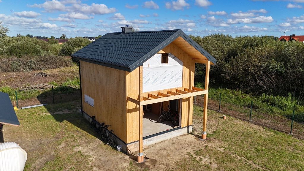 Domek letniskowy całoroczny 5x7 stodoła