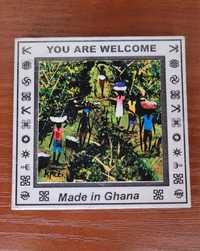 Ghana magnes hand made