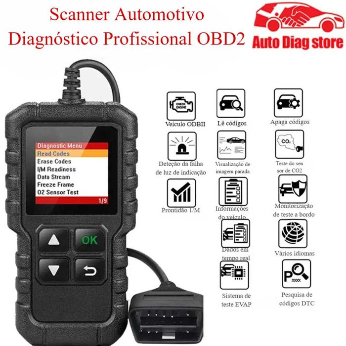 Scanner Automotivo / Diagnóstico Profissional OBD2
