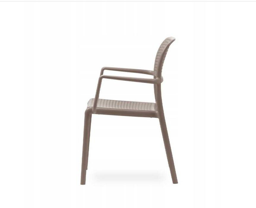 Krzesło ogrodowe Nardi Bora tortora beżowe