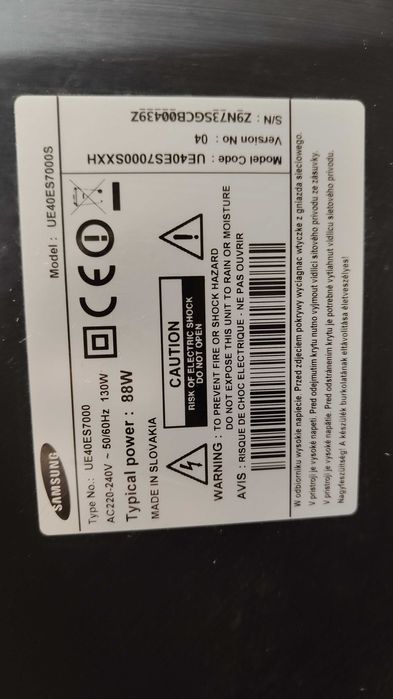Telewizor Samsung UE40ES7000