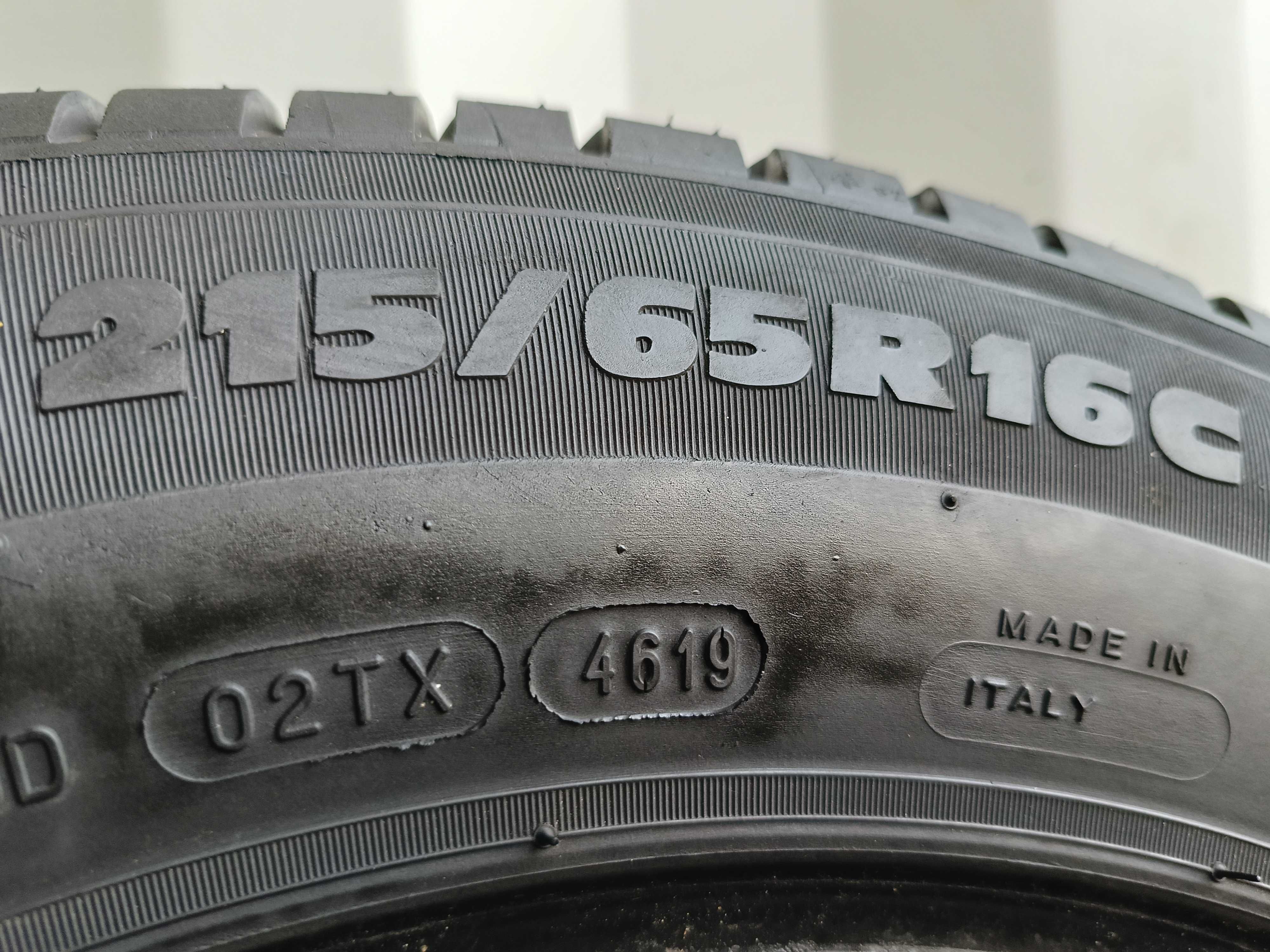 4X 215/65R16C MICHELIN Agilis 51. 8mm