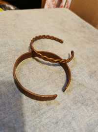 Stare zabytkowe bransolety radiestetyczne na nadgarstek