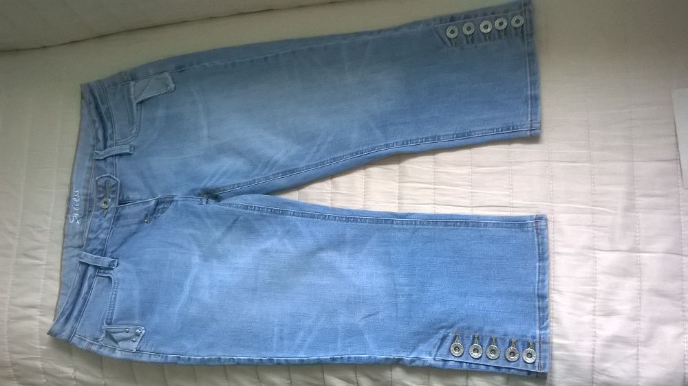 Spodnie damskie krótkie Jeans z Lykrą