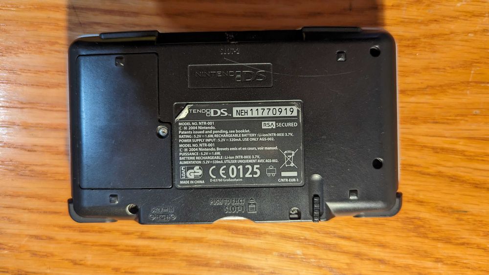 Nintendo DS Fat  сіра