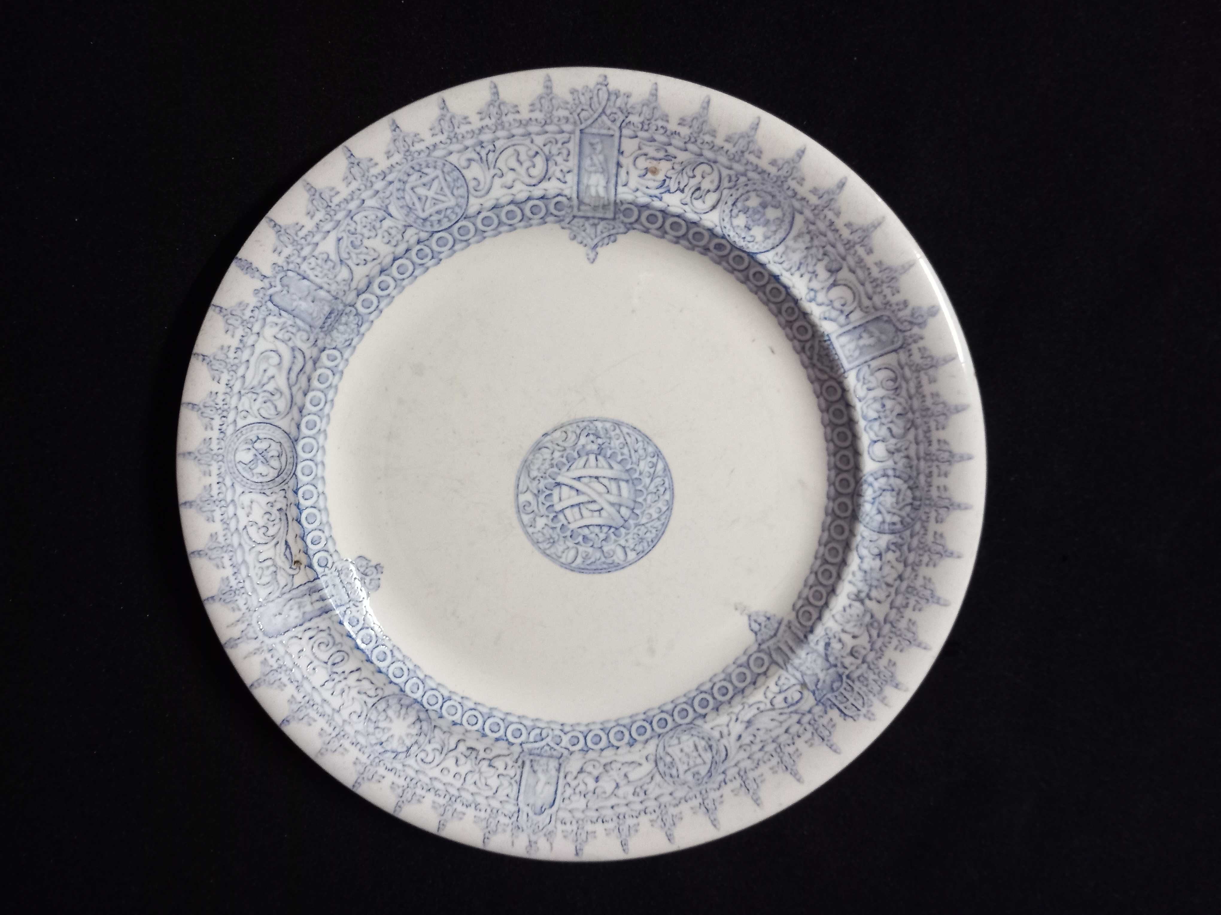 Fábrica Alcântara - Prato Manuelino com decoração aos Descobrimentos