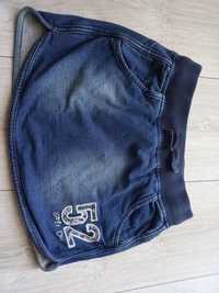 Spódniczka jeans dresowa C&A rozm. 134