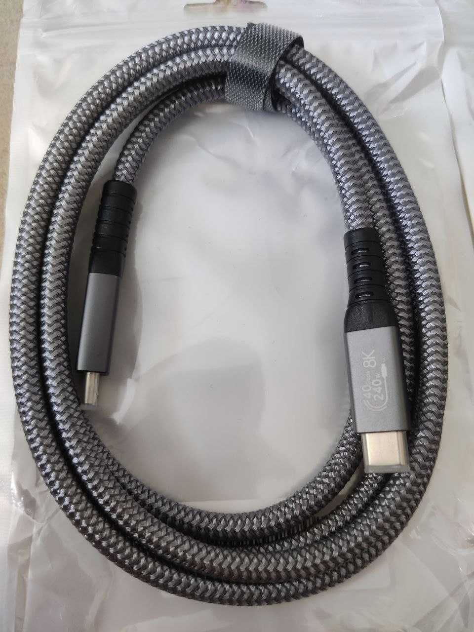 Кабель переходник тестер HiDANCE USB4 TB4 Type-C 40Gbps 240W 0,5-1,8 м
