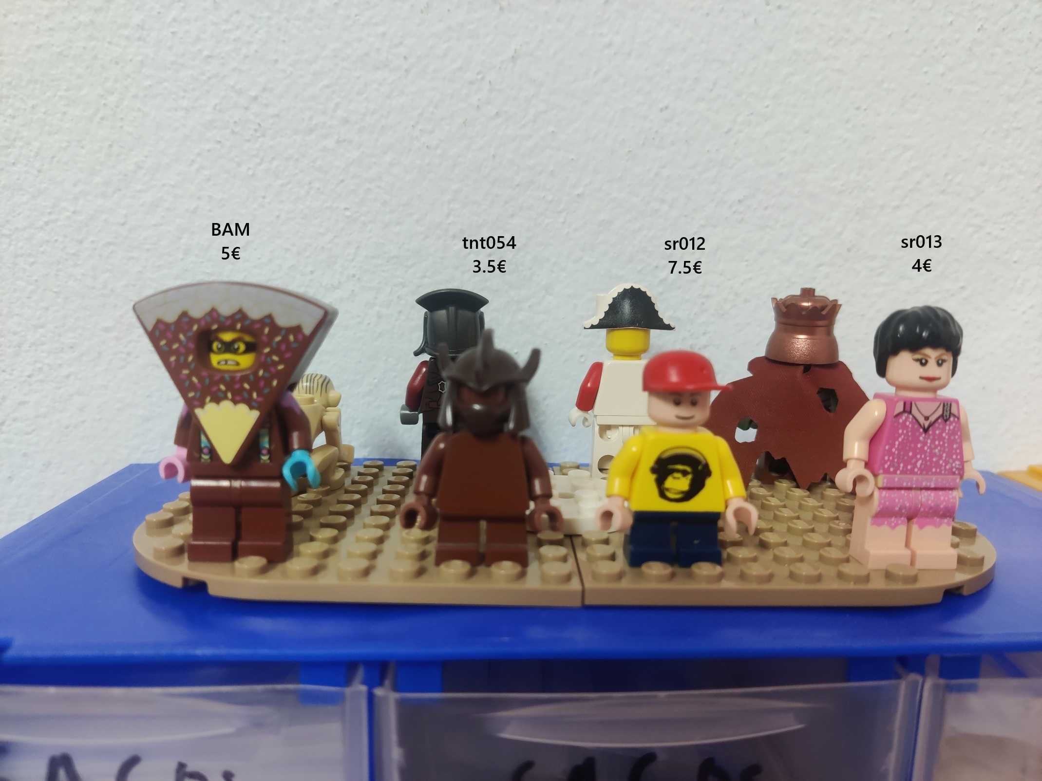 Vendo Lote Minifiguras Lego únicas e raras de vários temas 1