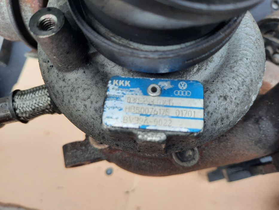 Audi a3 8p Turbosprężarka GARRETT 1.9 TDI 8V 105KM BXE BKC BJB
