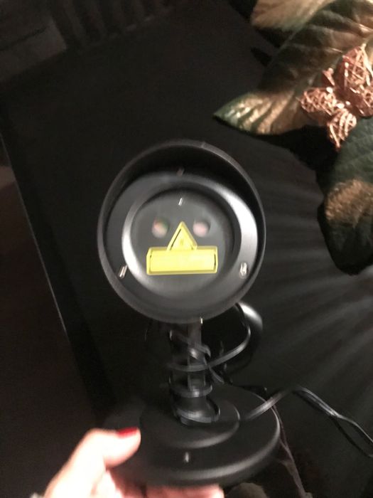 Projetor luminoso exterior multicolor natal