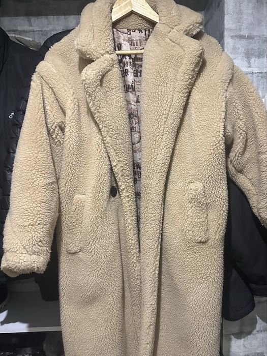 Шубка тёплая длинная