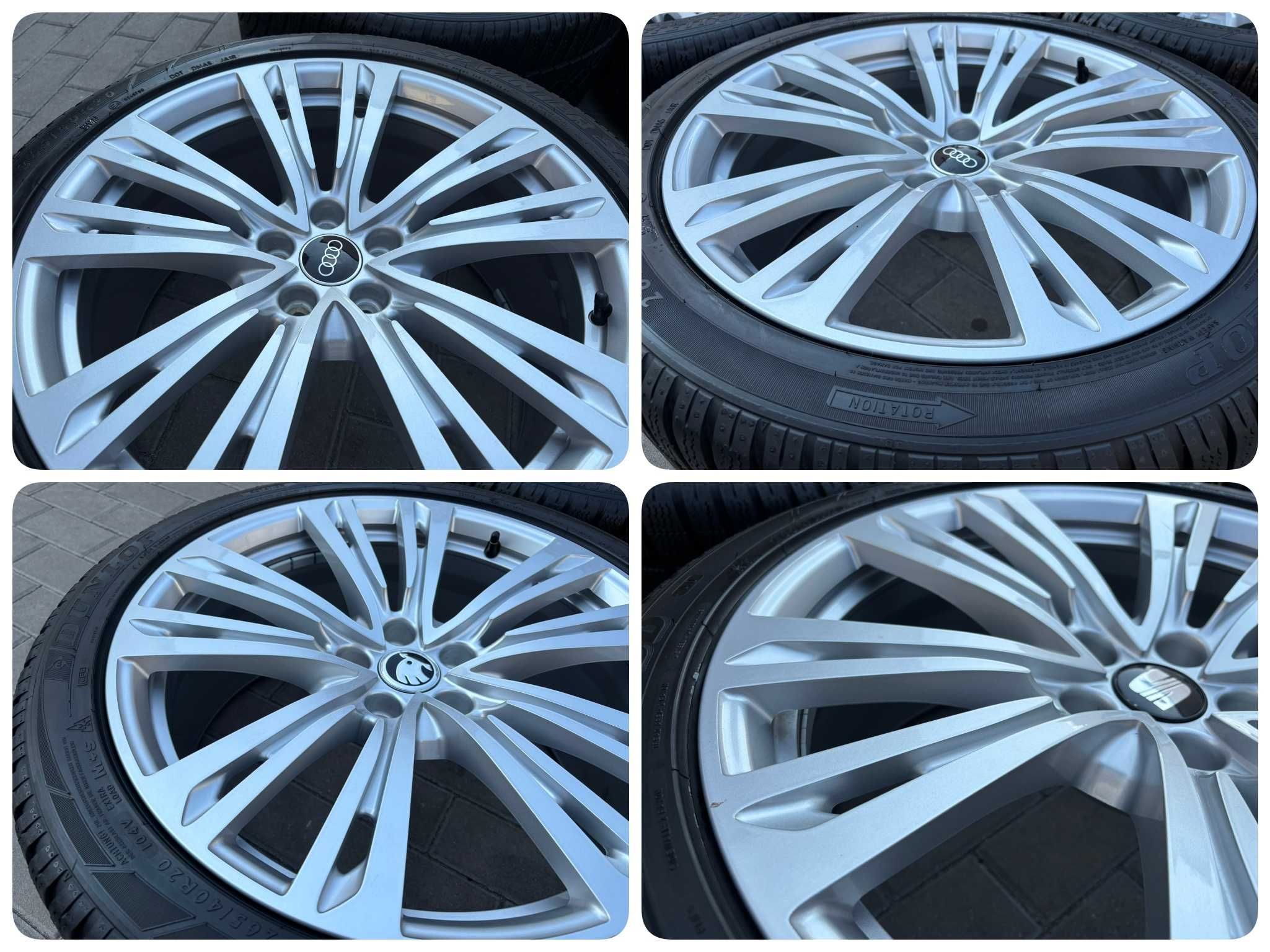 KOŁA ZIMOWE 20 Audi Seat Skoda VW BMW Cupra Mercedes 265/40R20 5X112