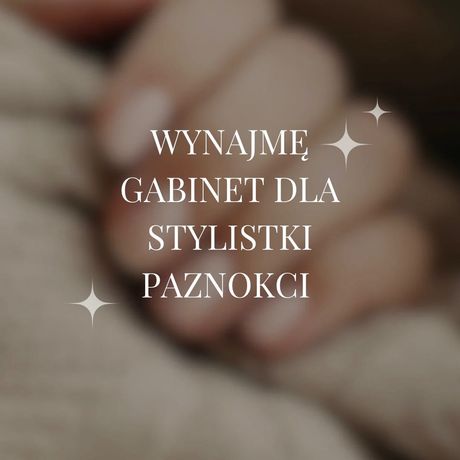 Wynajmę lokal dla stylistki