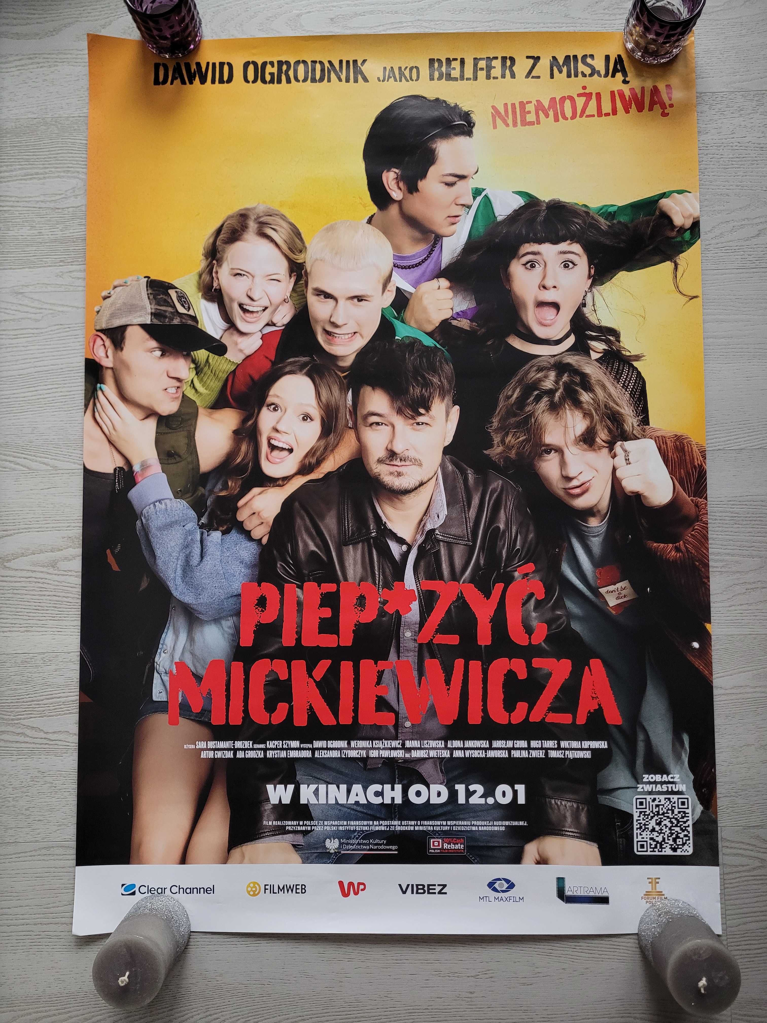 Plakat kinowy z filmu Pieprzyć Mickiewicza