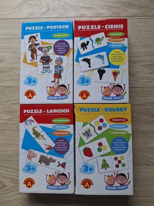 puzzle Alexander zestaw-4 sztuki układanek