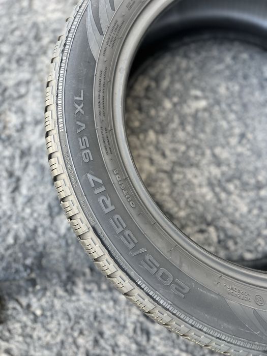 Зимові шини‼️205/55 R17 Nokian WR A3 6.6мм 2022 рік